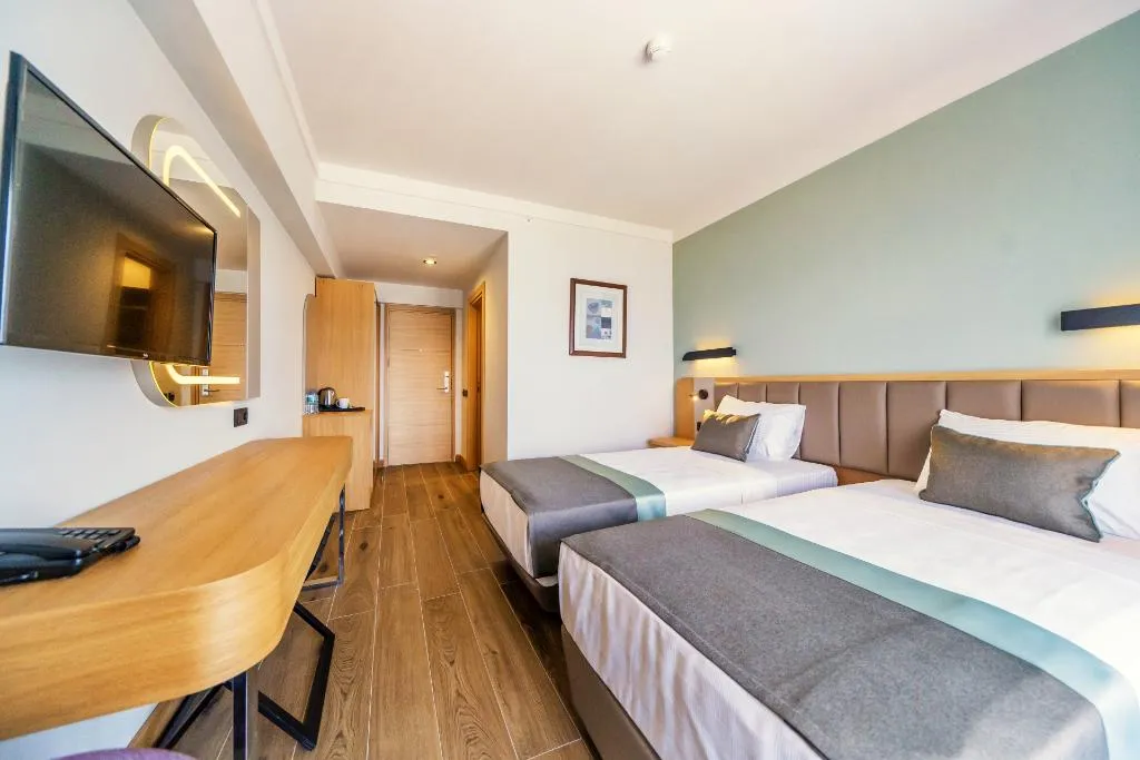 DOUBLE SINGLE USE SIDE SEA VIEW Room, Premier Nergis Beach Hotel, Dalaman
