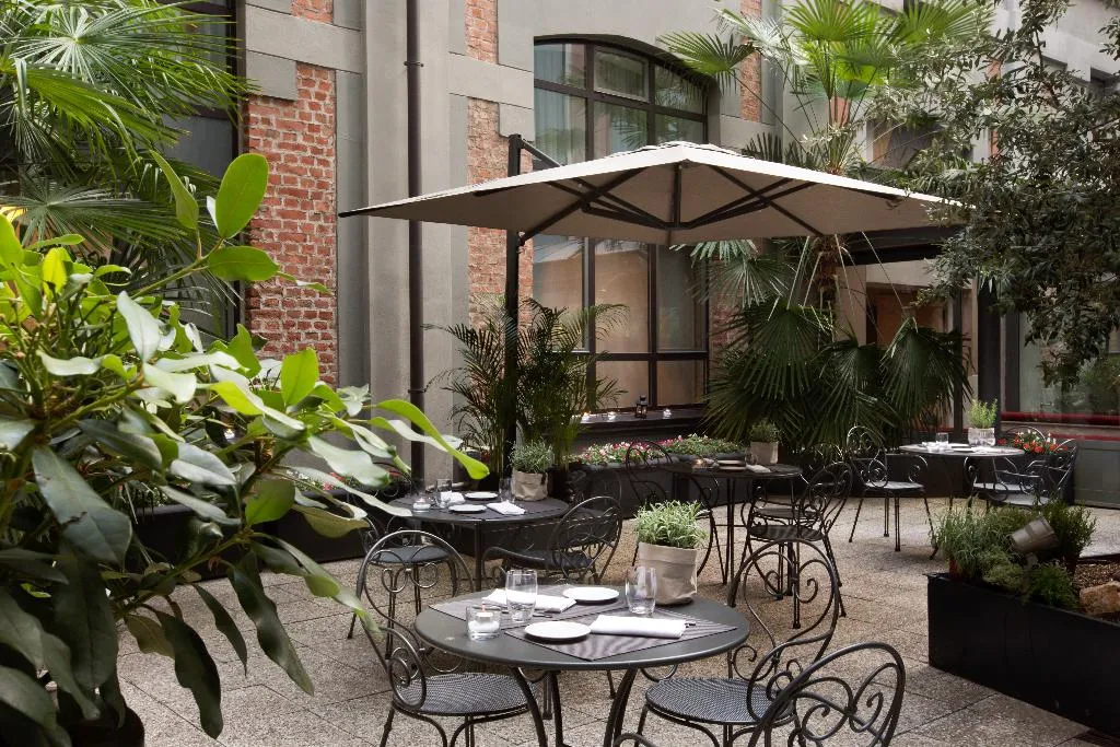 Terrace, Starhotels Business Palace, Milan