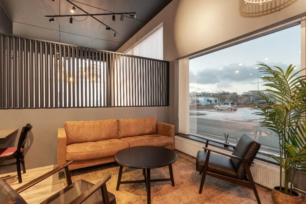 Lobby, Hotel Vellir, Reykjavik