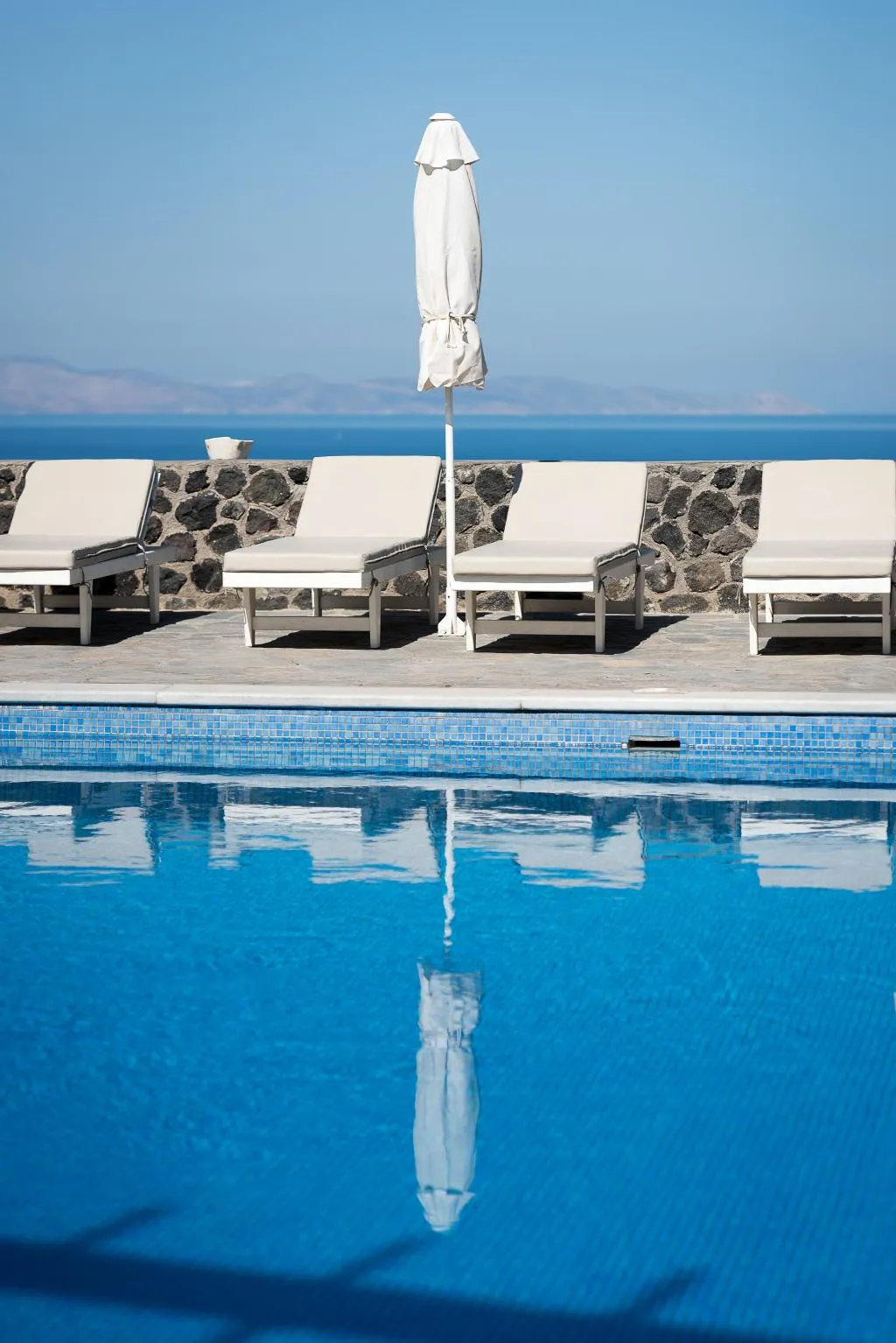 Pool, Agnadi Villas, Santorini