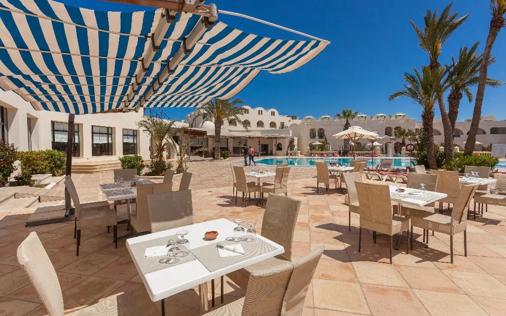 Terrace, Petit Palais & Spa, Tunisia