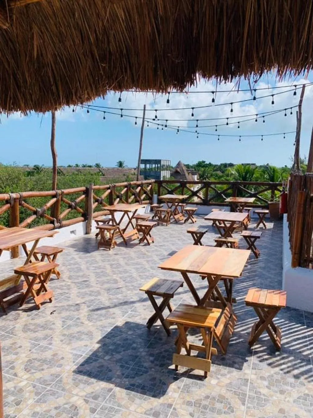 Terrace, Hotel Boutique Casa Kuka, Cancun Area