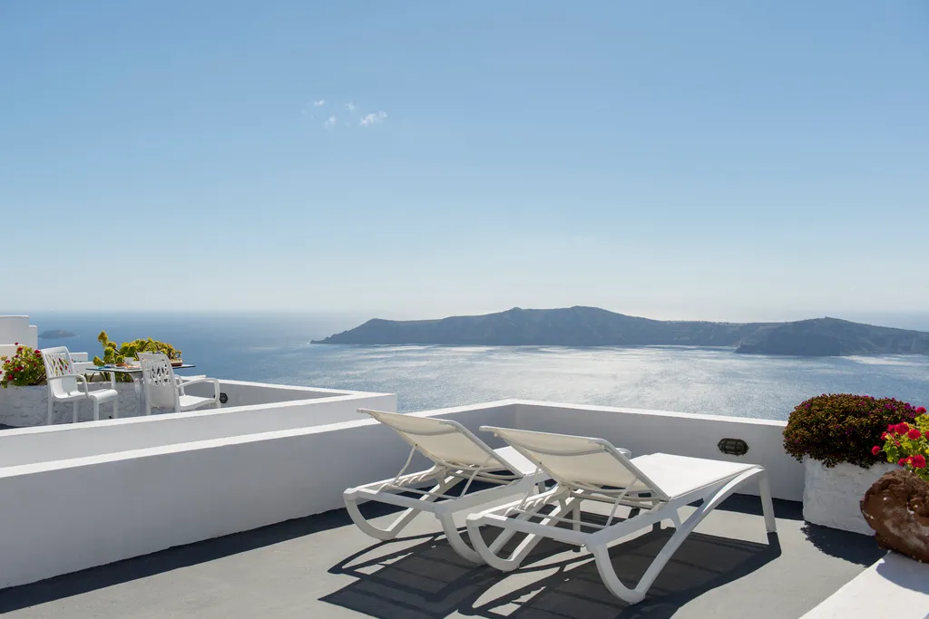 Terrace, Kasimatis by La Perla, Santorini