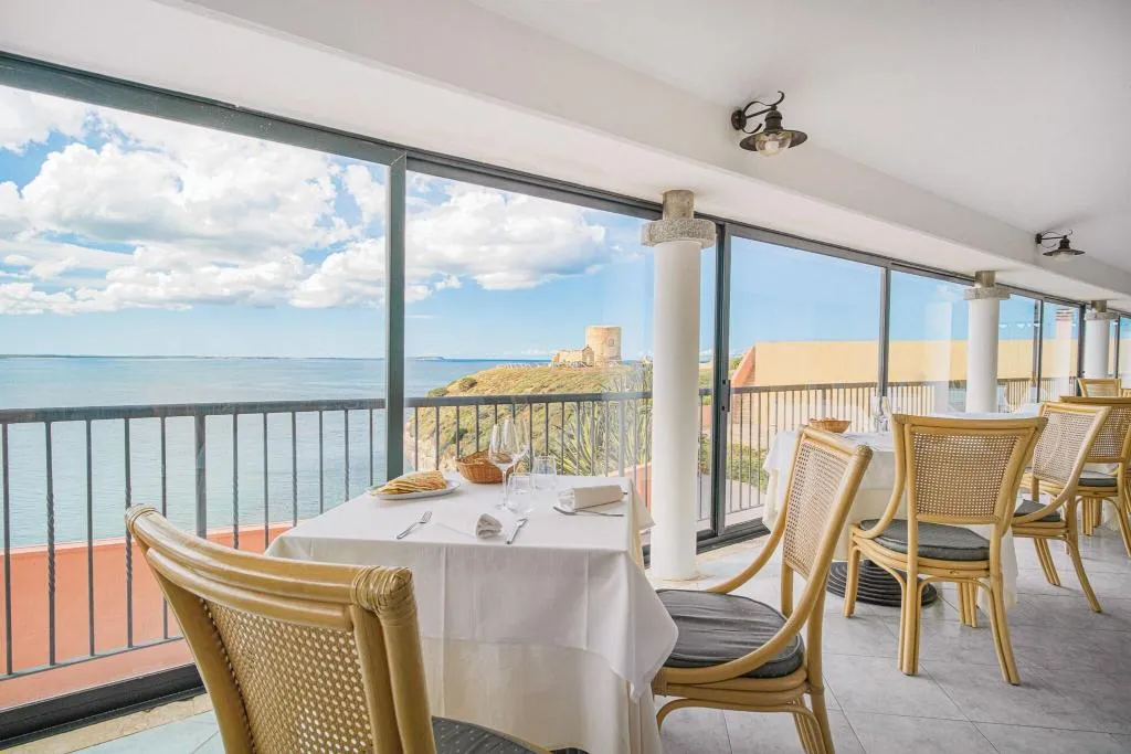 Restaurant, Hotel la Baja, Cagliari