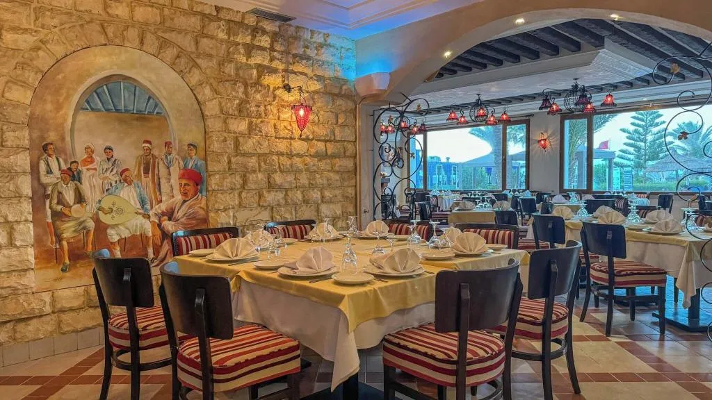Restaurant, Dar El Bhar, Tunisia