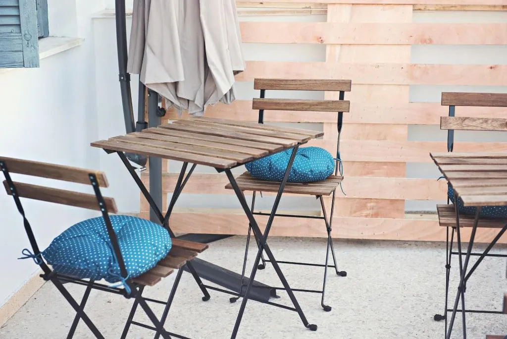Terrace, Bedbox Hostel, Athens