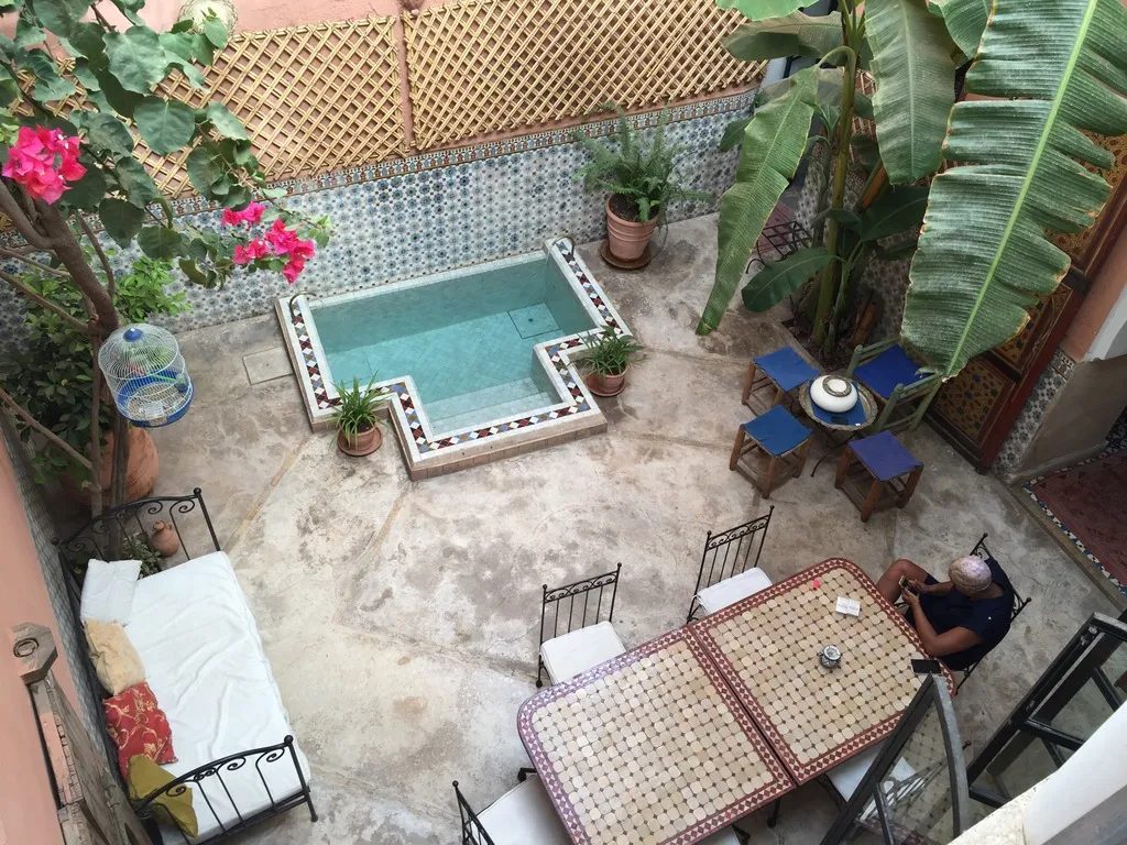 General view, Riad Ineslisa, Marrakech