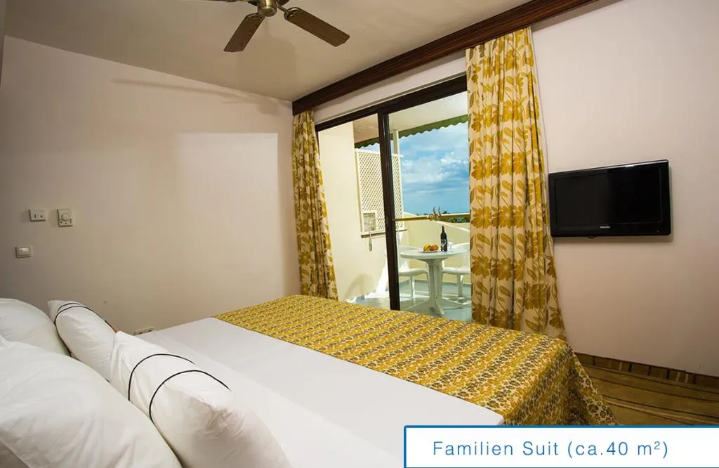 FAMILY ROOM TWO BEDROOMS ONE BATHROOM Room, Defne Garden, Antalya