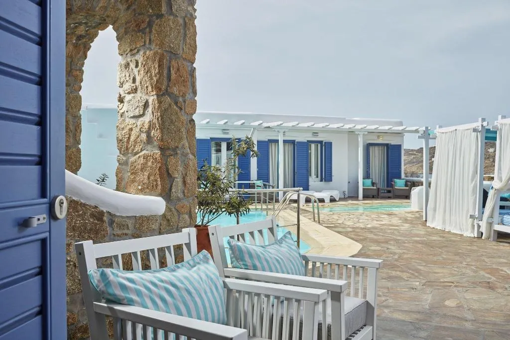 Terrace, Arte & Mare Elia Mykonos Suites, Mykonos