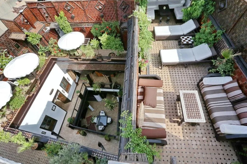Terrace, Riad Dar Najat, Marrakech