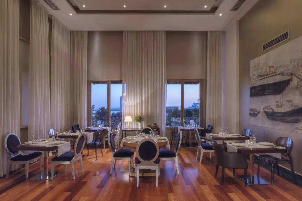 Lobby, GDM Megaron,Historical Monument Hotel, Crete