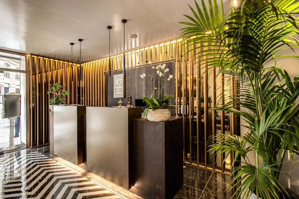 Lobby, Hotel 87 Eightyseven, Rome