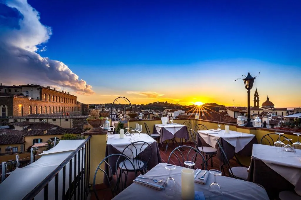 Restaurant, Hotel La Scaletta, Florence