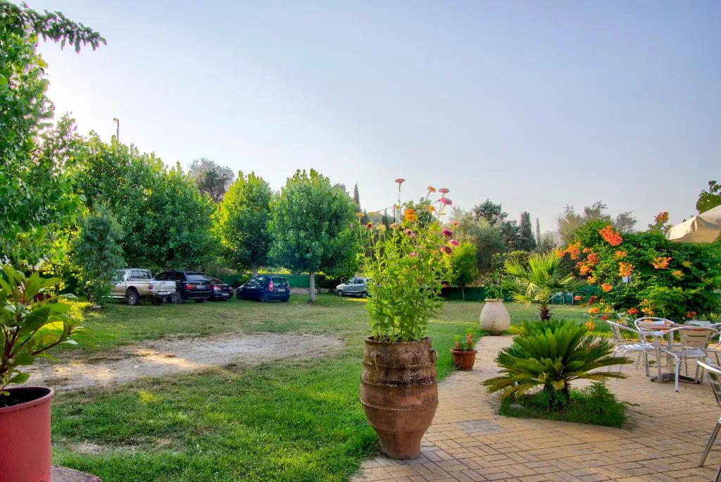 Terrace, Blue Dream Apartments, Corfu