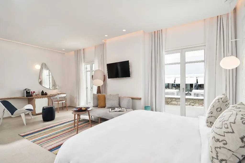 DOUBLE DELUXE POOL VIEW Room, Myconian Kyma, a Member of Design Hotels, Mykonos
