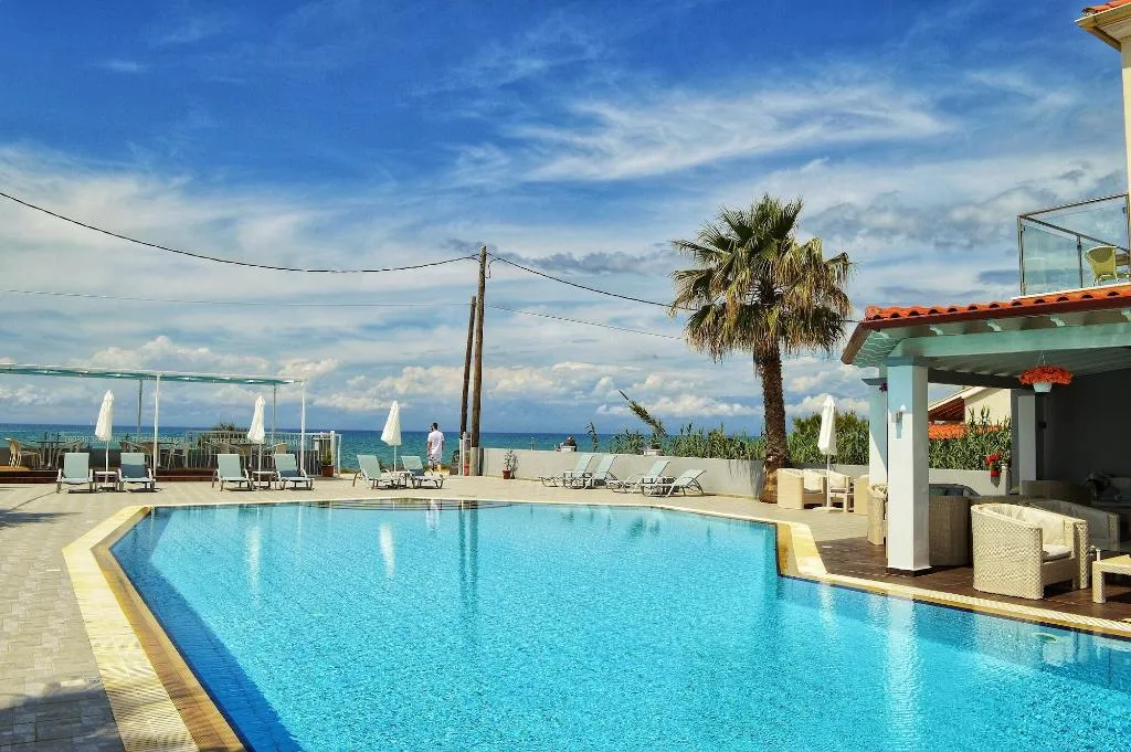 Beach, Sunrose Beach Aparthotel, Corfu