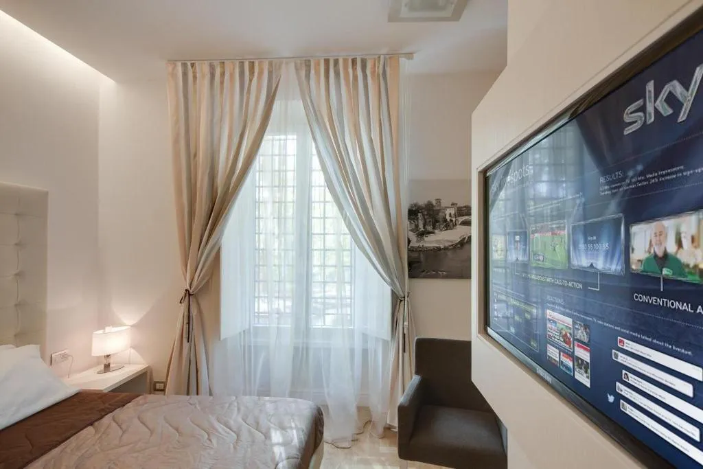 Double or Twin WITH DOUBLE BED Room, B&B Rome River Inn, Rome