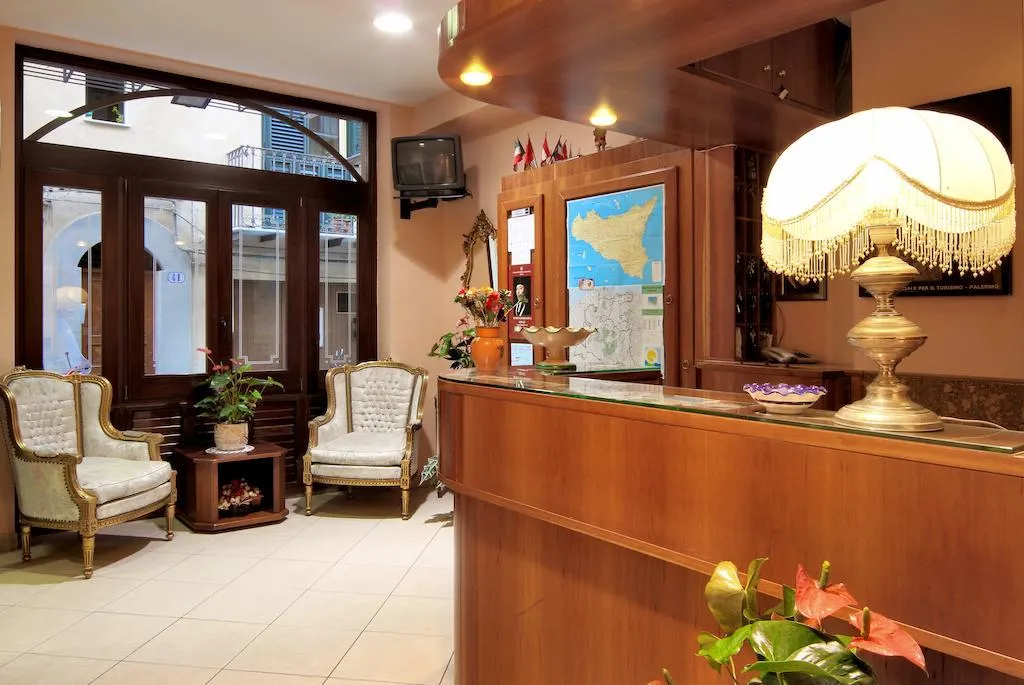 Lobby, La Giara Hotel, Palermo