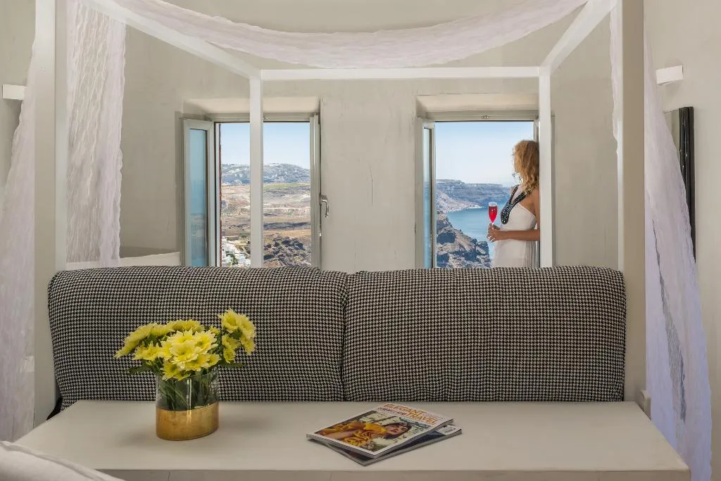 General view, Mythical Blue Luxury Suites, Santorini
