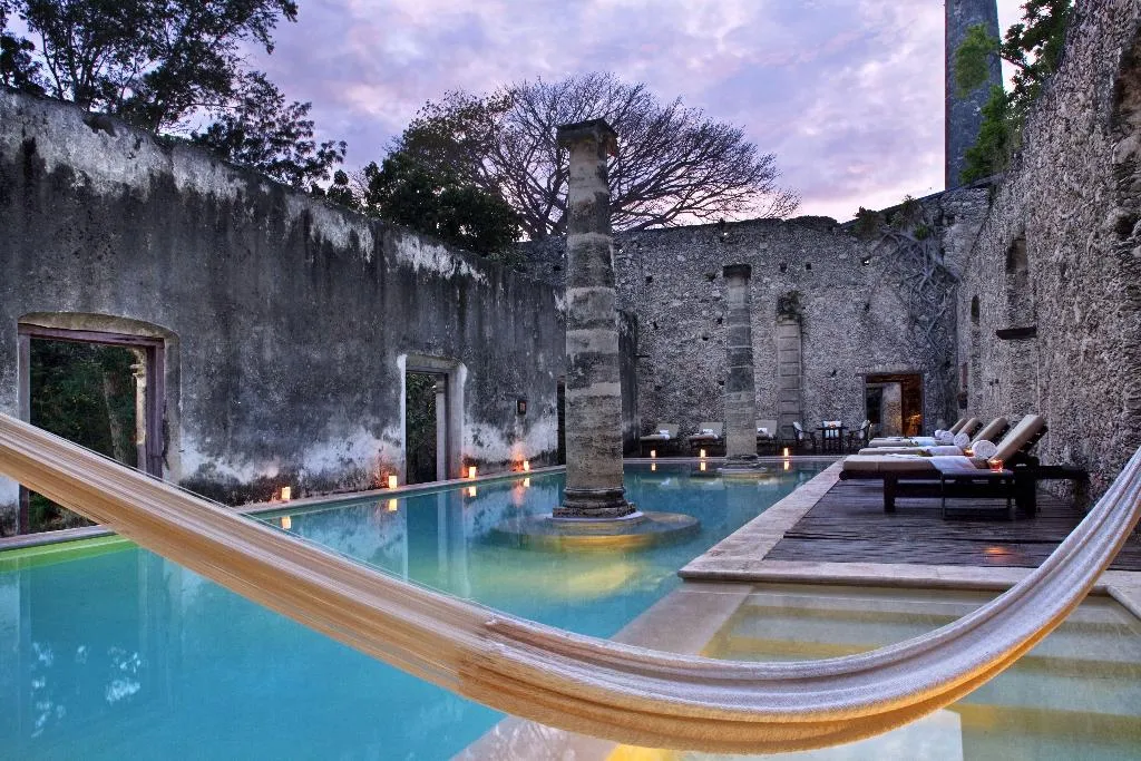 Pool, Hacienda Uayamon, Cancun Area