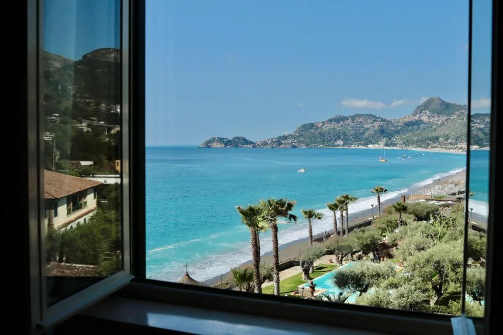 TRIPLE SEA VIEW WITH BALCONY Room, Park Hotel Silemi, Catania
