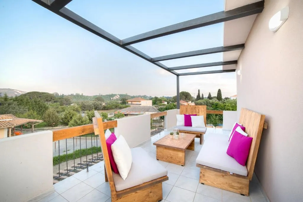 Terrace, Bruma Residence, Zante