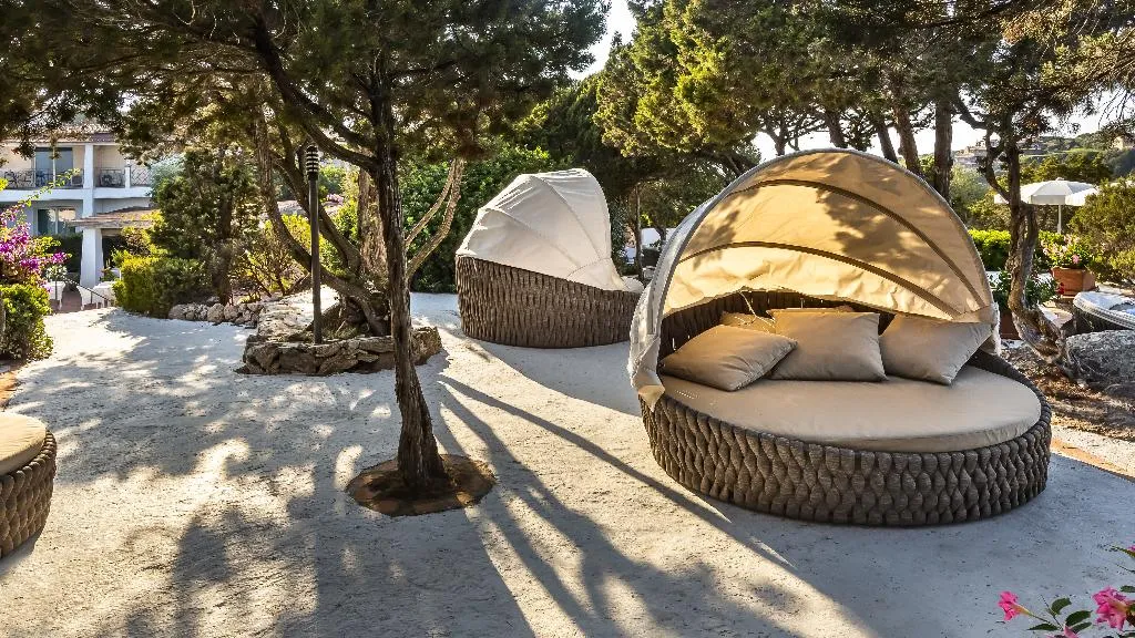 Terrace, Grand Hotel In Porto Cervo, Olbia