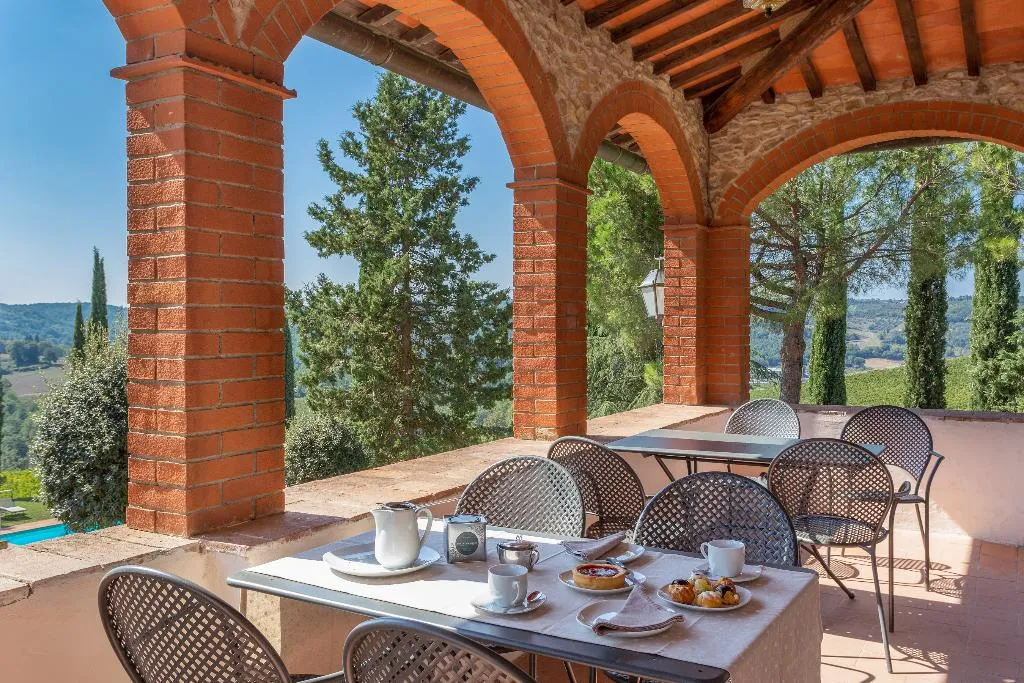 Terrace, Fattoria Pratale, Florence