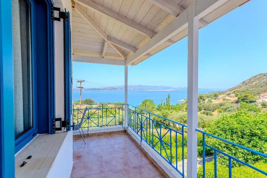 APARTMENT SEA VIEW WITH BALCONY Room, Metaxatos Apartments, Kefallinia