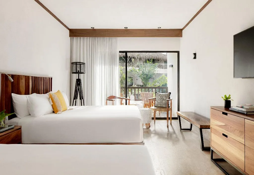 DOUBLE TWO QUEEN BEDS Room, Aluna Resort Tulum, Cancun Area
