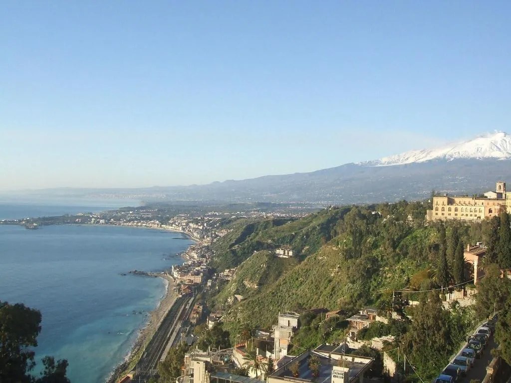 TWIN DELUXE SEA VIEW Room, Villa Paradiso, Taormina