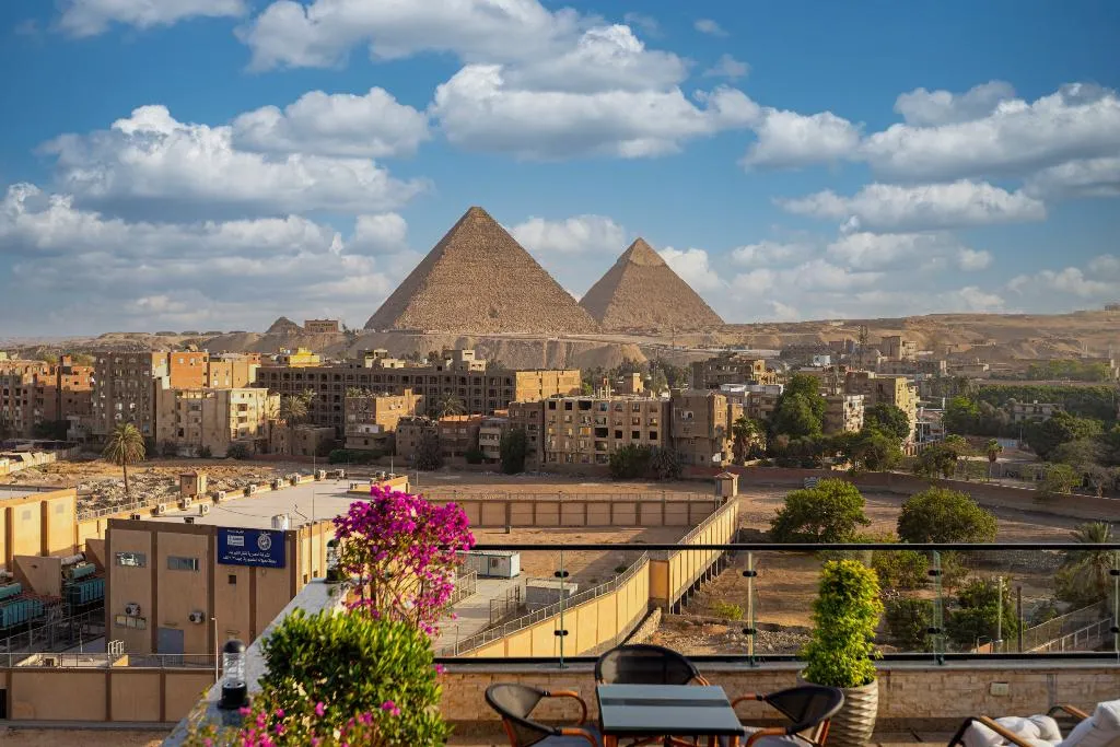 General view, Pyramids Yard Hotel, Cairo