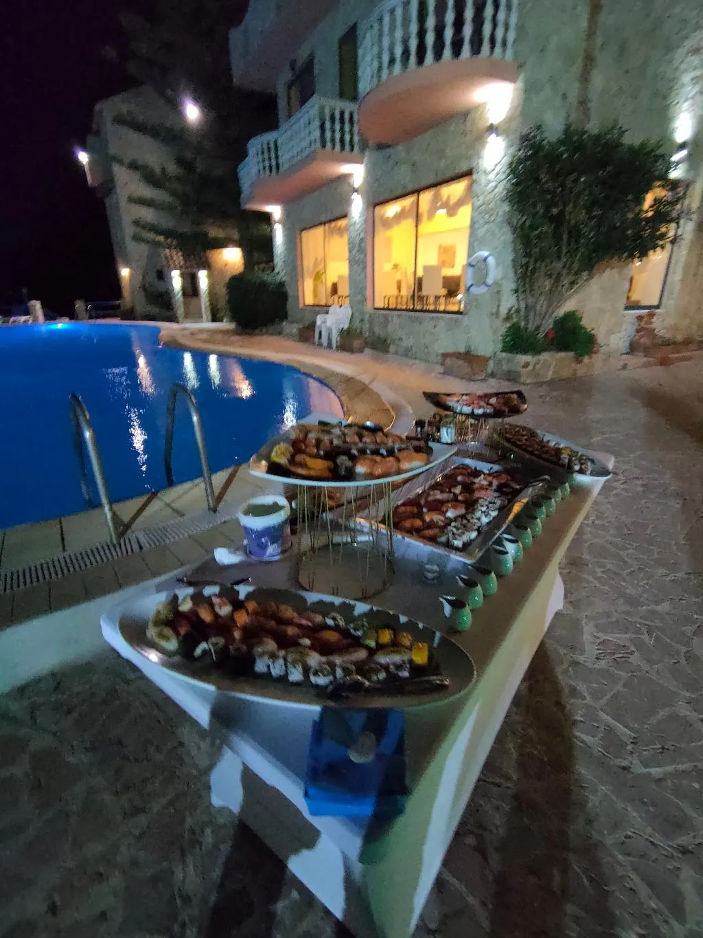 Restaurant, Hotel La Playa Blanca, Palermo