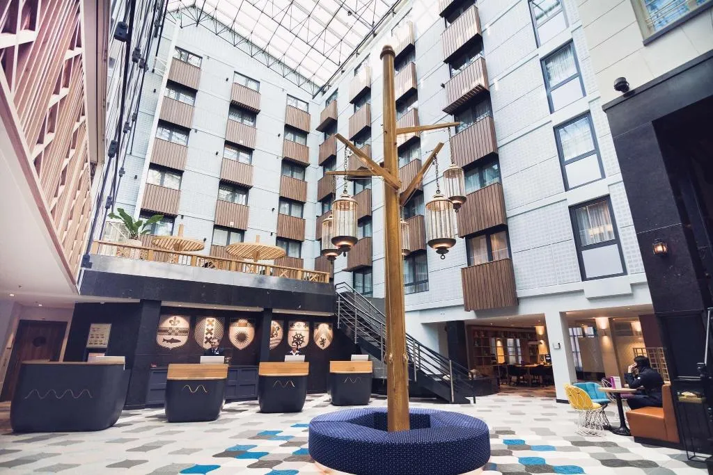 Lobby, Radisson Blu Hotel Amsterdam, Amsterdam