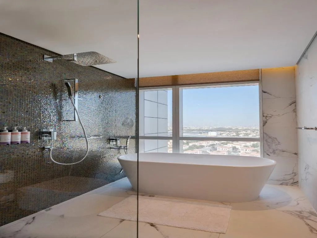 TWIN DELUXE CITY VIEW Room, Movenpick Jumeirah Village Triangle, Dubai