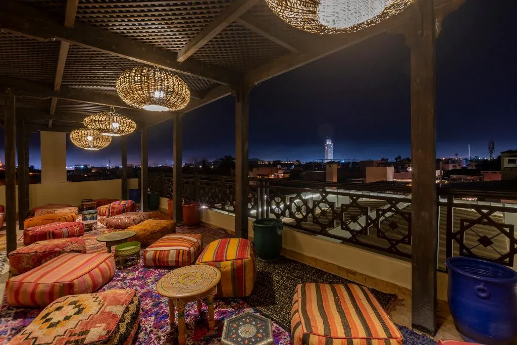 Terrace, Palais Dar Si Aissa, Marrakech