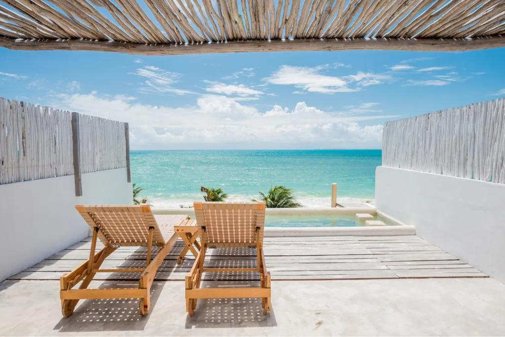 DOUBLE DELUXE OCEAN VIEW Room, Punta Blanca Beachfront Boutique Hotel, Cancun Area