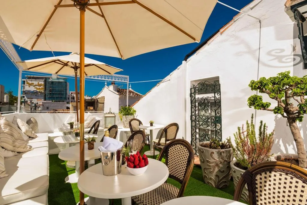 Terrace, The Town House, Costa Del Sol
