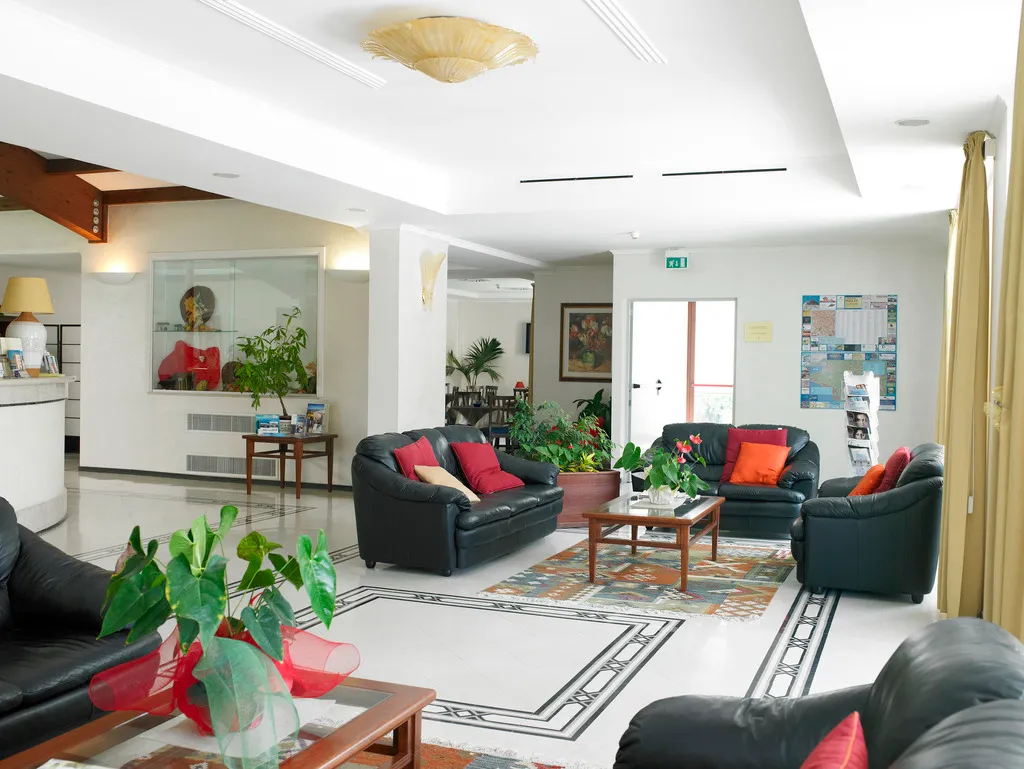 Lobby, Le Torri Hotel, Cagliari