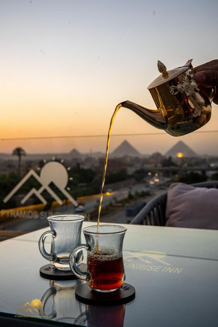 Terrace, Pyramids Sunrise Inn, Cairo