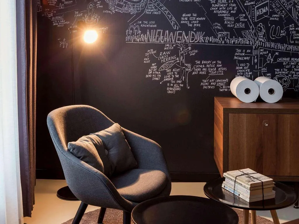 JUNIOR SUITE KING SIZE BED Room, Ink Hotel Amsterdam - MGallery Collection, Amsterdam