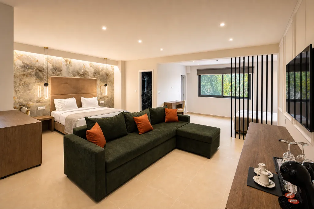 SUITE CAPACITY 4 Room, Philia Center Suites, Rhodes