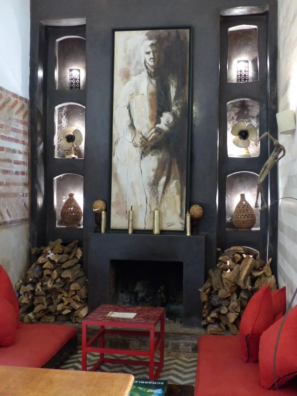 Lobby, Riad Magellan, Marrakech