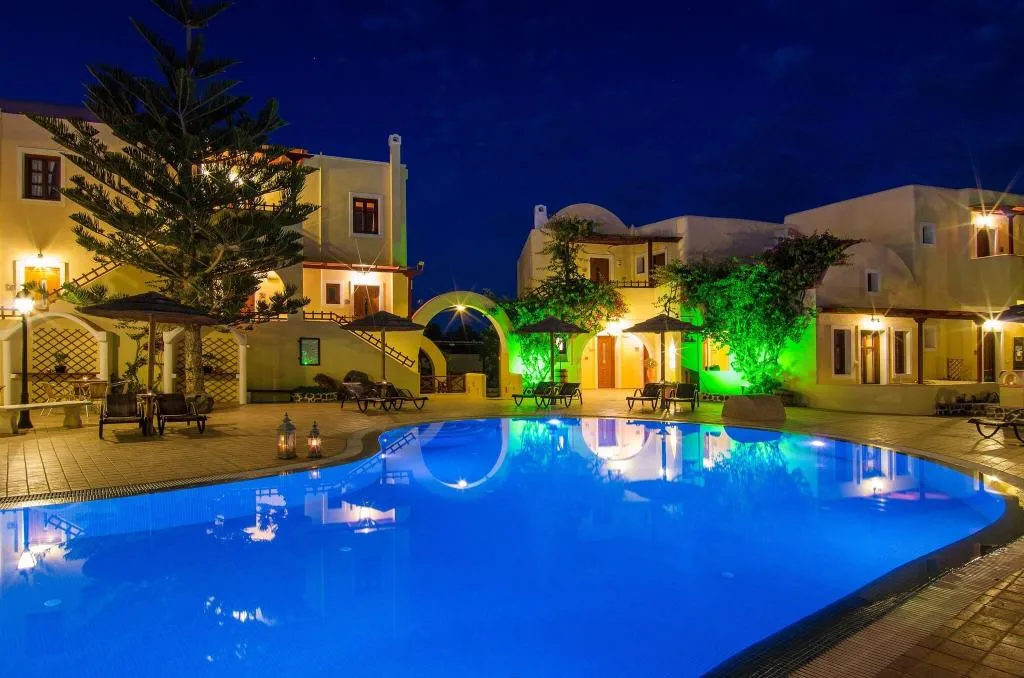Pool, Smaragdi Hotel, Santorini