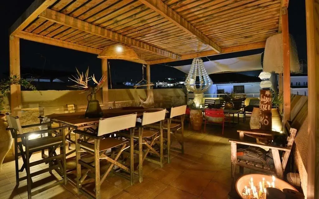 Terrace, Smaragdi Boutique Hotel, Crete