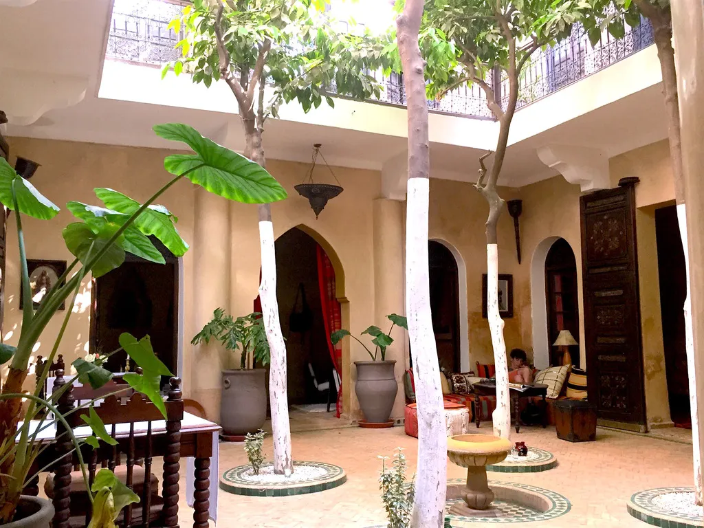 General view, Riad Dama, Marrakech