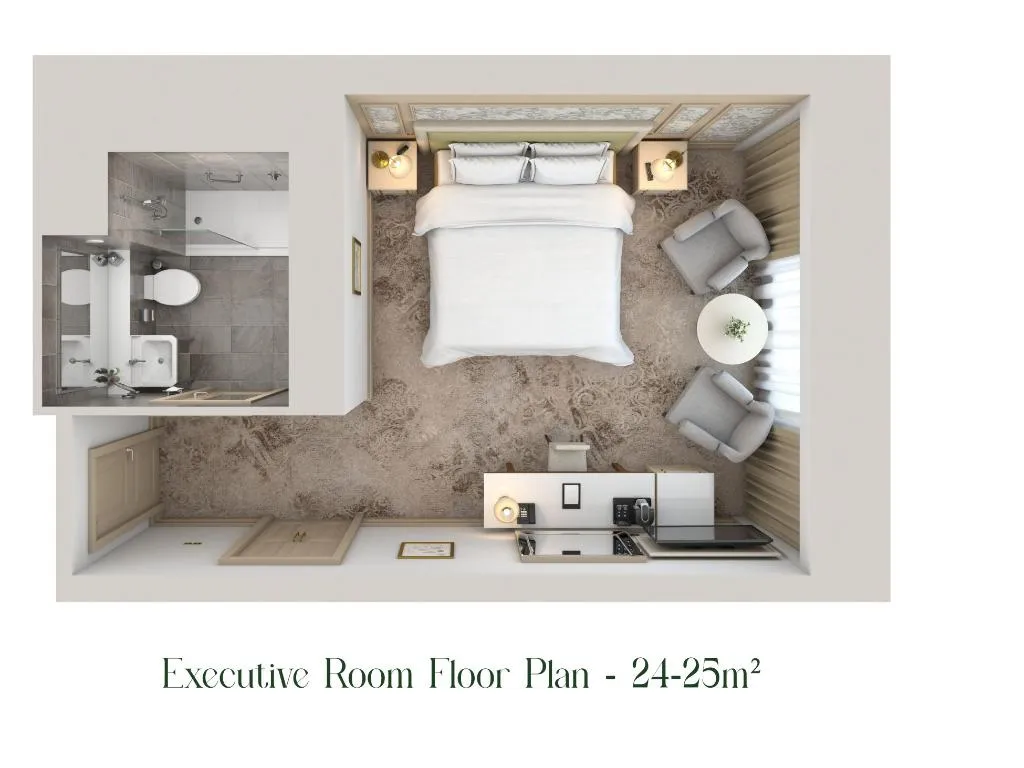 DOUBLE DELUXE KING BED Room, Brooks, Dublin