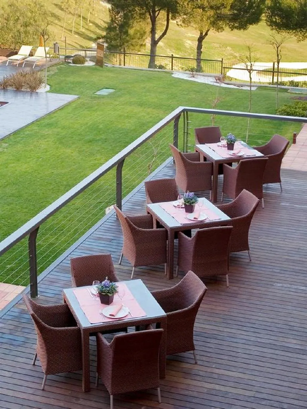 Terrace, Dolce By Wyndham Barcelona Resort, Barcelona