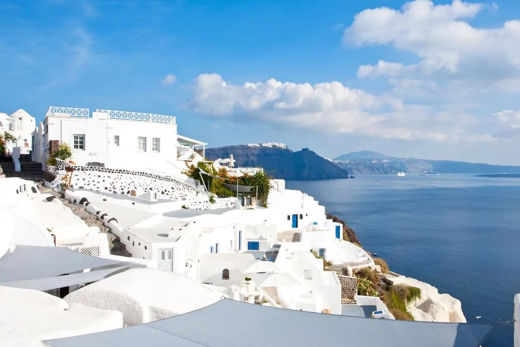 General view, Alexander's Suites, Santorini