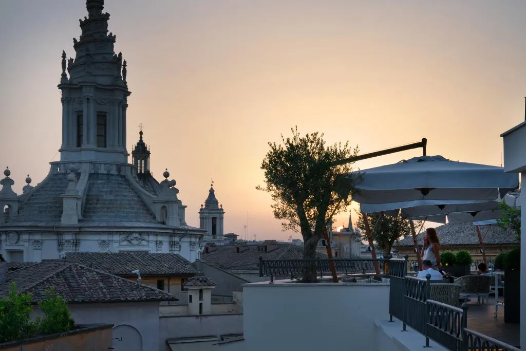 Terrace, The Pantheon Iconic Rome Hotel, Rome